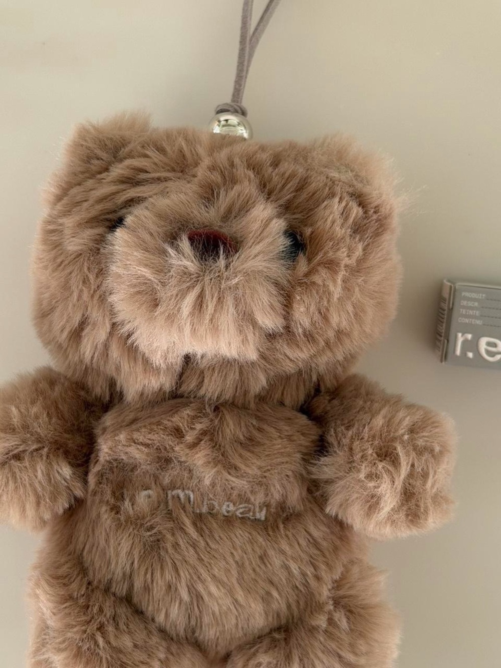 NIB r.e.m. beauty Essential Drip Lip Balm Cosmo + Plush Teddy Bear Keychain - Picture 5 of 7